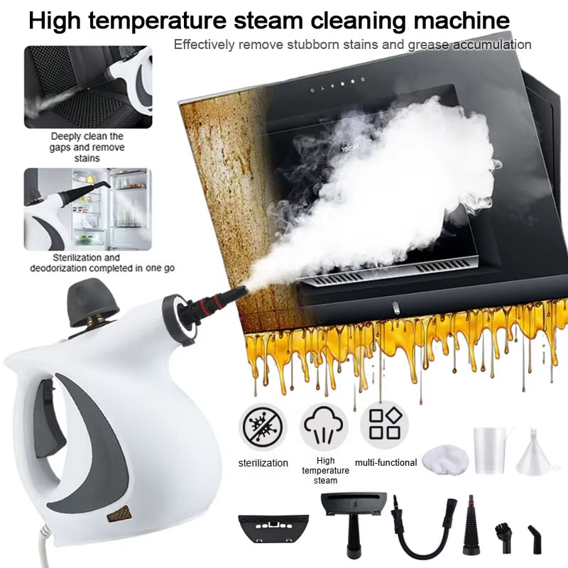 Pressurized Handheld Multi-Surface Natural Steam Cleaner