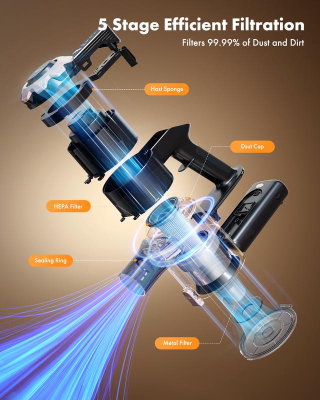 upgrade 8-in-1 lightweight cordless vacuum